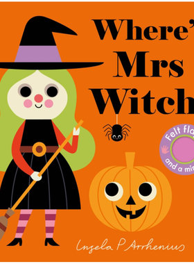 【中图英文】wheres mrs witch 女巫夫人 arrhenius, ingela p 英文原版进口书籍 纯全英文版正版原著进口原版英语书籍