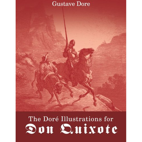 dore's illustrations for don quixote 多尔的堂吉诃德插图 英文原版进口艺术书 纯全英文版正版原著进口原版英语书籍