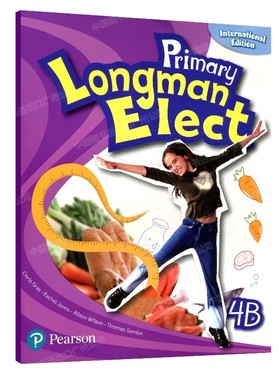 培生朗文小学6-12岁少儿英语教材 Primary Longman Elect 4B 学生主课本 四年级下册 Pearson 原版进口香港小学外国语学校英语教材