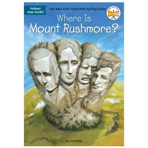 拉什莫尔山在哪里 Where Is Mount Rushmore 英文原版 Nico Medina 总统山在哪里 进口英语书籍WhoWas/WhatWas/WhereIs/whois系列