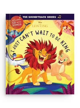 狮子王 我等不及成为王 英文跟唱跟读 含CD The Soundtrack Series The Lion King: I Just Can’t Wait to be King 正版英语书籍