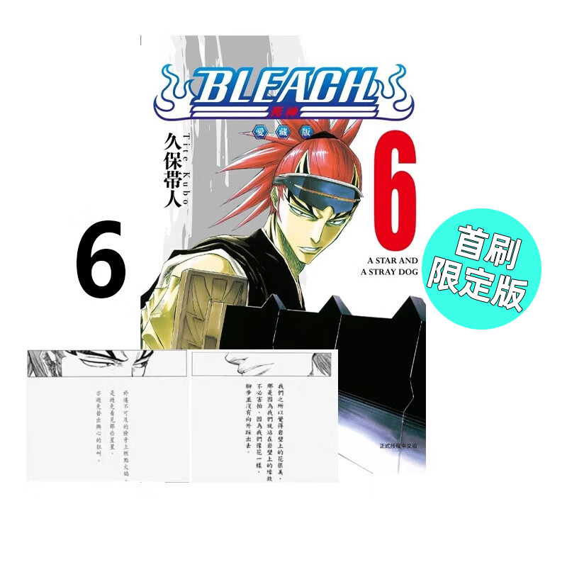 漫画BLEACH境界爱藏版6首刷
