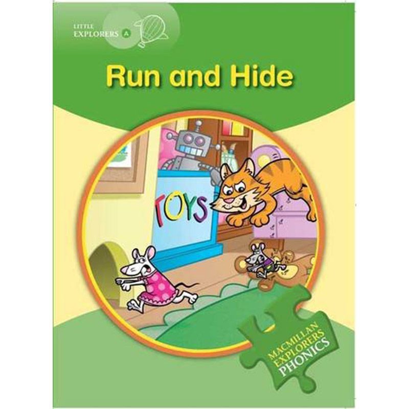 Little Explorers A Run and Hide 纯全英文版正版原著进口原版英语书籍