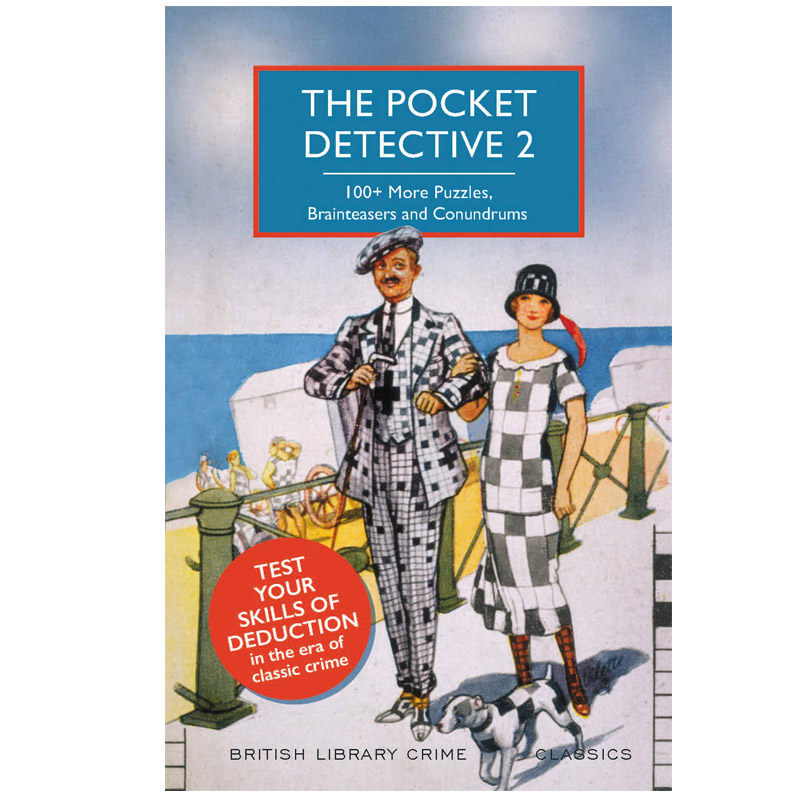 口袋侦探2：100多条谜题、智力题和难题 英文原版 The Pocket Detective 2 益智游戏 Kate Jackson 推理 高智商题目 正版英语书籍