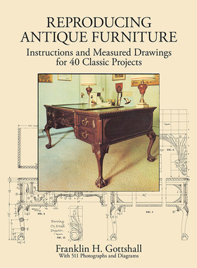 reproducing antique furniture 复制古董家具 英文原版进口艺术书 纯全英文版正版原著进口原版英语书籍