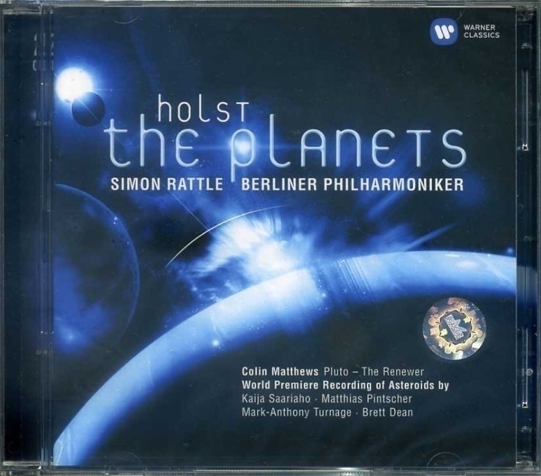 【原装进口】 霍尔斯特：行星-拉图Sir Simon Rattl 2CD唱片 碟片