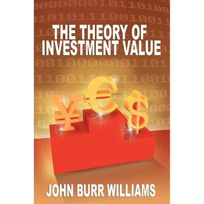 【预售 按需印刷】投资价值理论 英文原版  The Theory of Investment Value 全英文版正版原著进口原版英语书籍