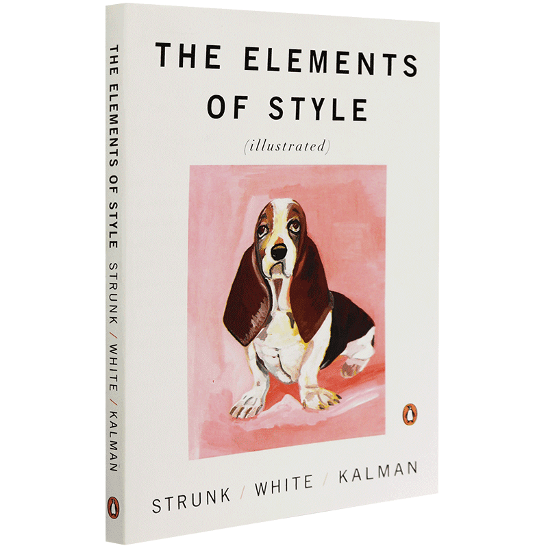 风格的要素 英文原版The Elements of Style Illustrated 经典英语写作文体指南GRE GMAT 出国留学指导书籍 theelementsofstyle
