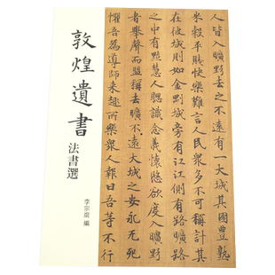 现货 敦煌遗书 法书选 李宗焜 中央研究院历史语言所 文物陈列馆丛 台版进口原版台北故宫博物院台湾繁体字书