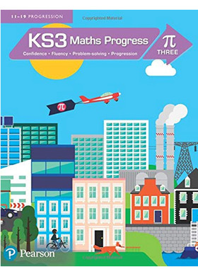 KS3 Maths Progress Student Book Pi 3 纯全英文版正版原著进口原版英语书籍