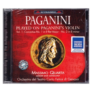 原装 寡妇加农炮 进口 小提琴协奏曲 名琴发烧CD唱片 帕格尼尼