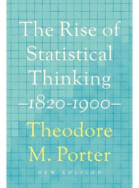 【预售 按需印刷】统计思维的兴起，1820-1900年 The Rise of Statistical Thinking  1820–1900 英文原版 纯全英文正版英语书籍
