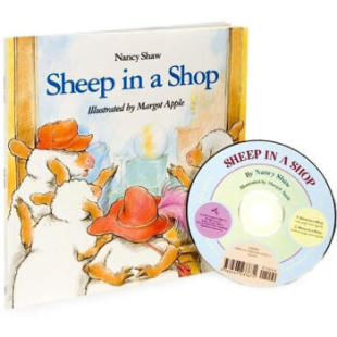 英文原版 原著英语书籍 纯全英文正版 Shop 附音频CD 小羊逛商店 廖彩杏书单推荐 Sheep 绘本 图画故事书 儿童启蒙平装