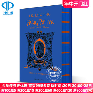 Edition Potter the Harry Prince 英文小说 Ravenclaw JK罗琳 精装 Blood and 拉文克劳学院版 哈利波特与混血王子 Half