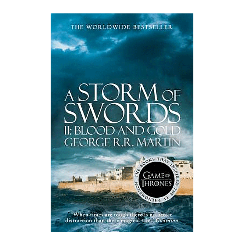 冰与火之歌3-2 冰雨的风暴 血与金 英文原版 A Storm of Swords Part 2 Blood and Gold 全英文版 MARTIN GEORGE R R 进口英语书籍