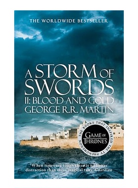 冰与火之歌3-2 冰雨的风暴 血与金 英文原版 A Storm of Swords Part 2 Blood and Gold 全英文版 MARTIN GEORGE R R 进口英语书籍