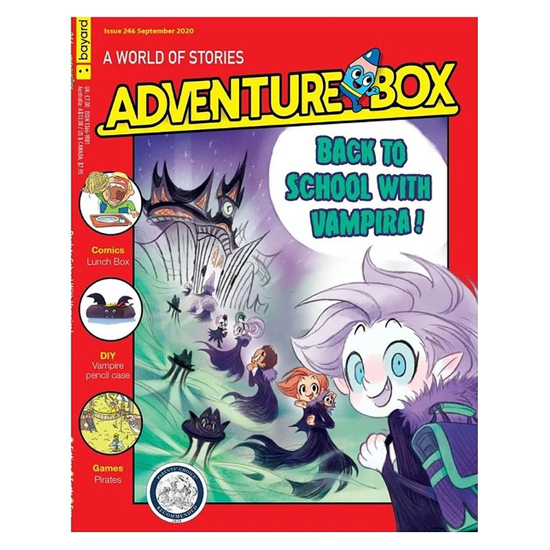 英文adventurebox香港芥子园儿童期刊2021年杂志6-9岁杂志绘本插画英语书籍原版进口童书 纯全英文版正版原著进口原版英语书籍