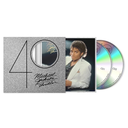 【原装进口】迈克尔·杰克逊 Thriller颤栗 40周年纪念版 2CD唱片