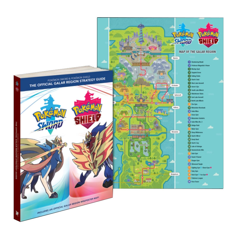 【中图英文】sword & shield offical galar strategy gu  英文原版书籍 piggyback 纯全英文版正版原著进口原版英语书籍