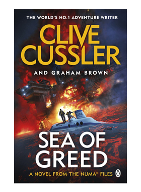 sea of greed : numa files #16 贪婪之海 英文原版 冒险科幻侦探小说纯全英文版正版原著进口原版英语书籍