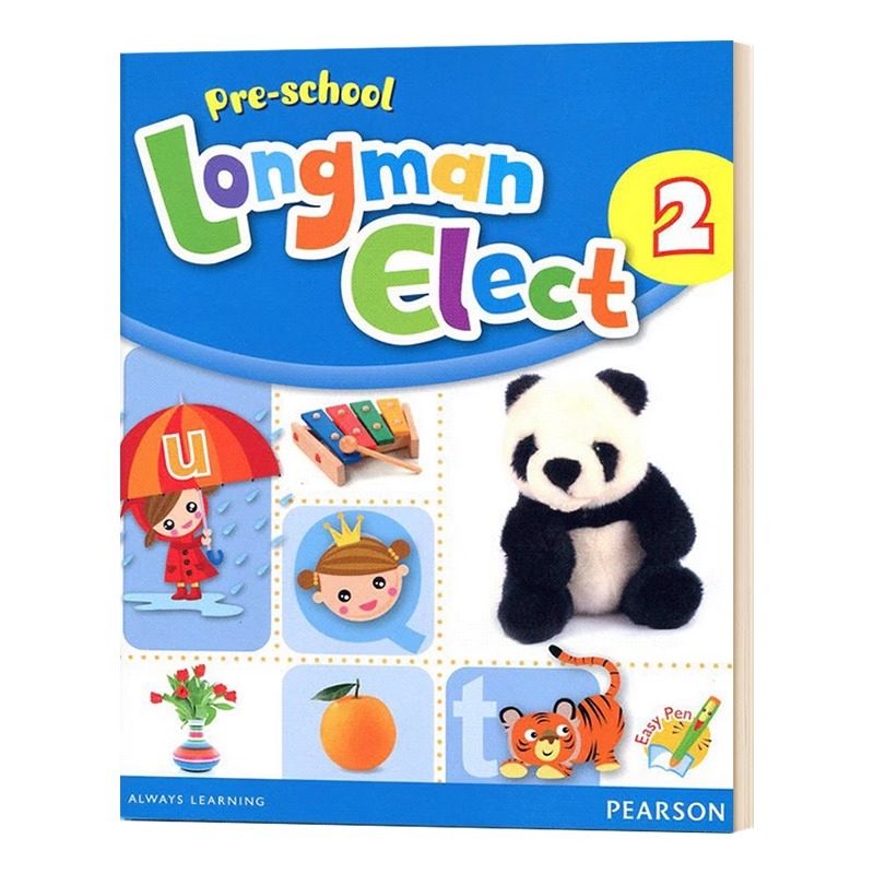培生朗文幼儿教材2 学生用书 Pre-school Longman Elect Talking 2 点读版 小班 可搭配培生易学笔 点读笔 正版原著进口英语书籍