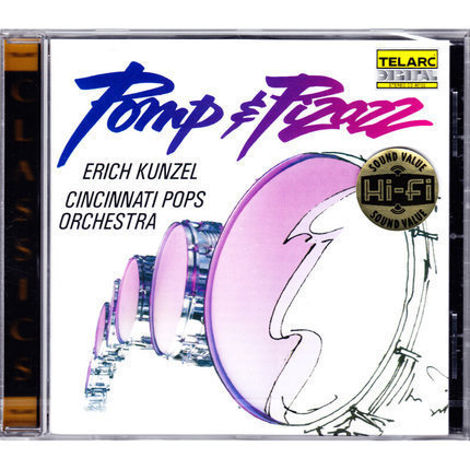 【原装进口】华丽威猛的进行曲Pomp ＆ Pizazz-康泽尔CD唱片 碟片