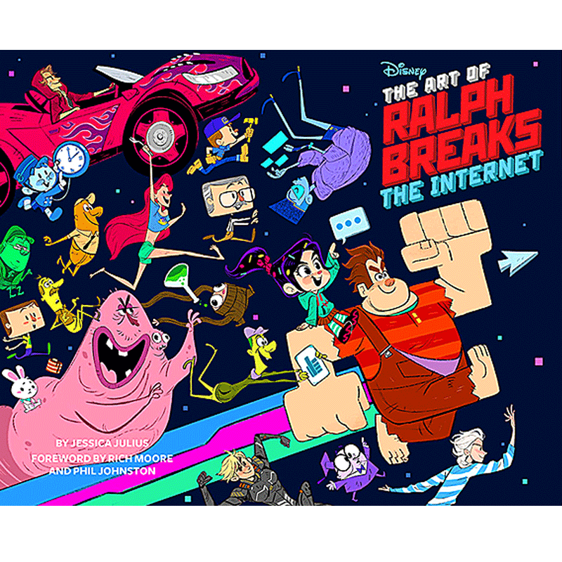 正版现货 无敌破坏王2:大闹互联网 英文原版 The Art of Ralph Breaks the Internet 电影设定集 英文版 进口英语书籍 英语书籍