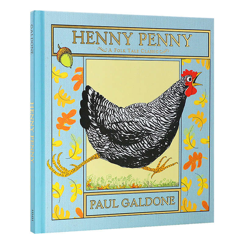 现货 Henny Penny 母鸡潘妮 英文原版绘本  folk tale classics 精装 民间传说经典 睡前故事 儿童英语启蒙 廖彩杏书单 英语书籍