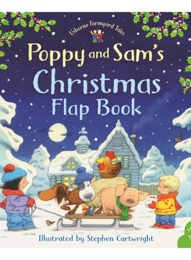 Poppy and Sams LifttheFlap Christmas 波比和山姆的圣诞节 英文原版进口书 纯全英文版正版原著进口原版英语书籍