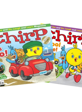 【中图原版】英文芥子园Chirp2021年儿童期刊杂志进口英语书籍3-6岁图书