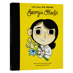 小人物大梦想系列 people 女孩篇乔治亚奥基弗英文little georgia big dreams 儿童英语绘本童书 英语书籍 纯全英文正版 keeffe