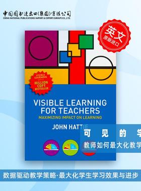 【预售 按需印刷】Visible Learning for Teachers
