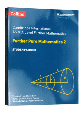 【中图原版】Collins AS and A Level Further Pure Mathematics 2 柯林斯剑桥国际进阶纯数学2 英文学生用书 国家大学入学考试