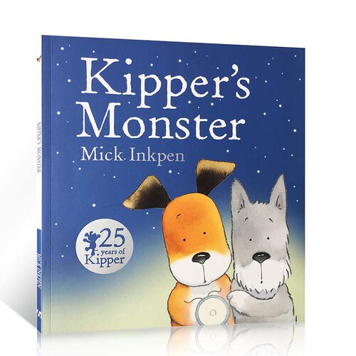 现货 小狗奇普和怪兽 英文原版绘本 Kipper's Monster 平装 英国 廖彩杏书单第44周 第84本 纯全英文版正版原著英语书籍