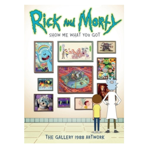 瑞克和莫蒂第二季设定集 英文原版 Rick and Morty Show Me What You Got 瑞克和莫蒂1988画廊艺术设定集画集 科幻英语书籍