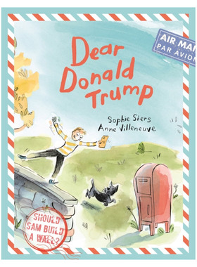 给特朗普的一封信 dear donald trump 精装 进口原版英文书 纯全英文版正版原著进口原版英语书籍