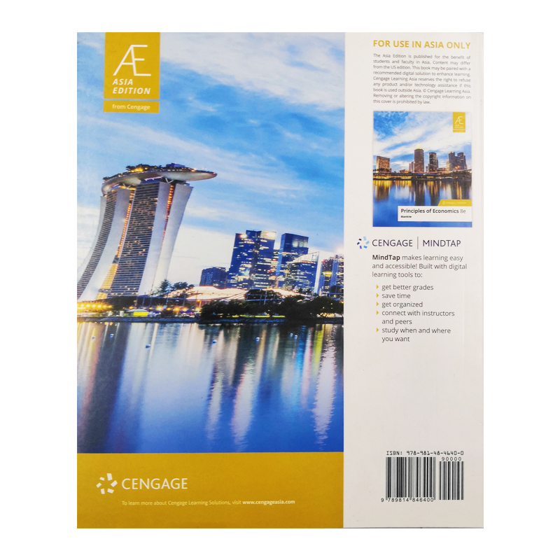 Principles of Economics 经济学原理 AP中国版 中图独家版权 纯全英文版正版原著进口原版英语书籍