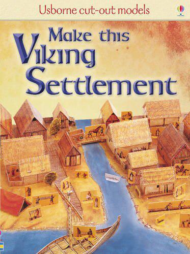 建造维京殖民地 模型书 英文原版 Make This Viking Settlement 尤斯伯恩 英文版 Iain Ashman 进口英语原版书籍