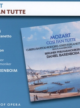 【原装进口】莫扎特 女人皆如此 巴伦博伊姆 3CD碟唱片 95934804