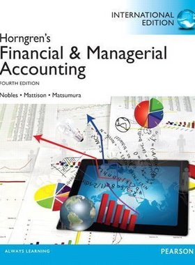 Horngren's Financial & Managerial Accounting 英文原版 纯全英文版正版原著进口原版英语书籍
