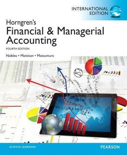 Accounting 正版 Horngren Managerial 英语书籍 纯全英文版 Financial 英文原版 原著进口原版