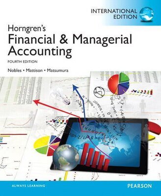 Horngren's Financial & Managerial Accounting 英文原版 纯全英文版正版原著进口原版英语书籍