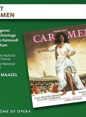 【原装进口】Bizet Carmen 比才 卡门 洛林马泽尔 2CD唱片碟