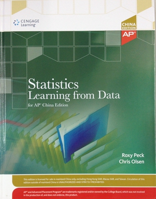 Statistics Learning from Data for AP China Edition 英文原版 纯全英文版正版原著进口原版英语书籍