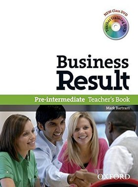 Business Result: Pre-Intermediate: Teacher's Book Pack DVD Edition 牛津商务英语教材 中级 教师用书 英文原版 英语书籍