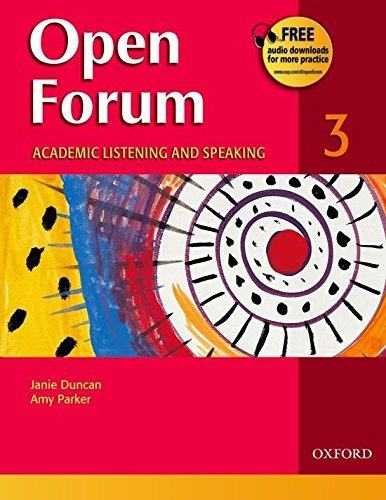 Open Forum 3: Student Book + 练习册 （无音频）Janie Duncan/ Amy Parker 纯全英文版正版原著进口原版英语书籍