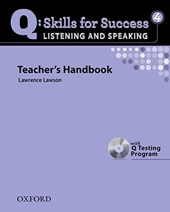 牛津学术成功系列听说教材4级 Q Skills for Success: Listening and Speaking 4: Teacher's Book with Testing Program CD-ROM