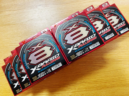 YGK FULLDRAG X8波爬 铅笔专用PE抛投线 超强拉力 金枪 黄鲣 GT