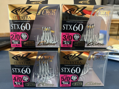 Owner/欧娜 stx60 波爬 铅笔专用三本钩 适合金枪 黄鲣 GT
