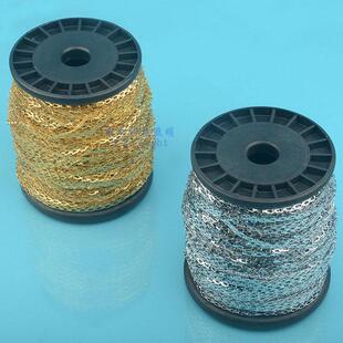 瓜子链子珠链水晶灯水晶球吊线吊链 灯饰灯具DIY配件